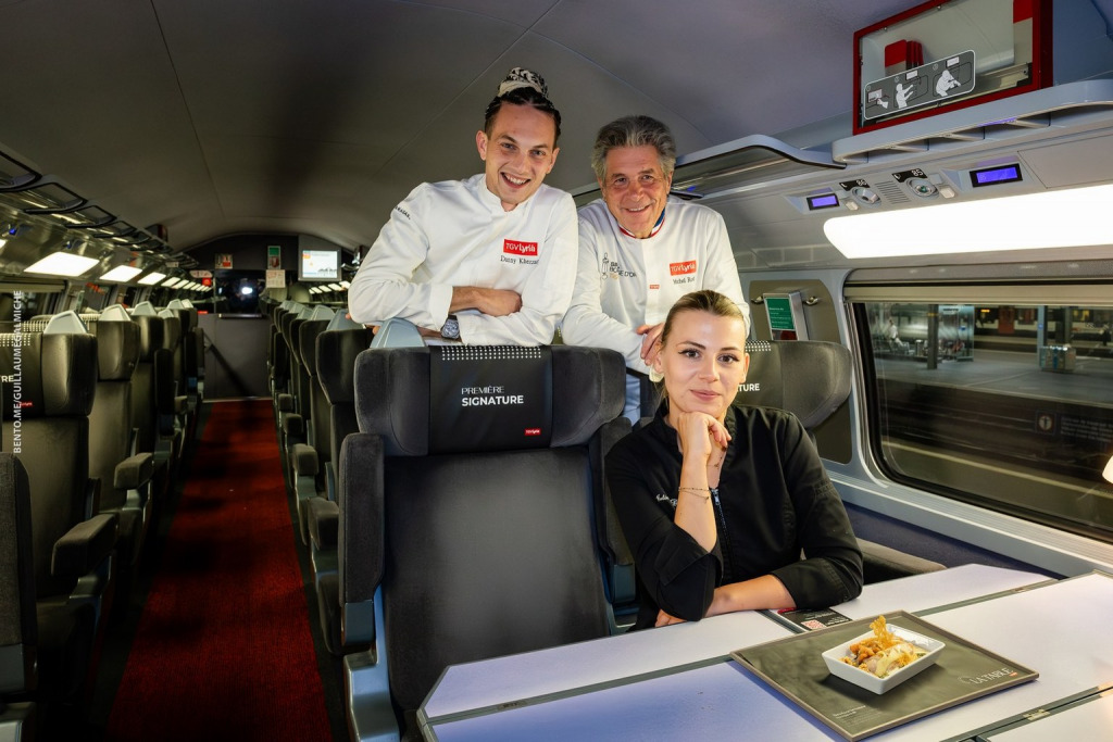 La gastronomie franco-suisse à 320 km/h, sur TGV Lyria !