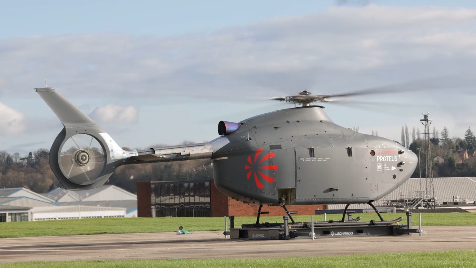 Royal Navy&rsquo;s Autonomous Helicopter ‘Proteus’ Completes Ground Testing