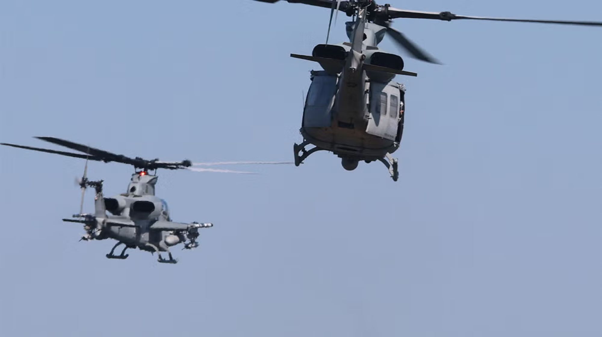 U.S. Marines’ AH-1Z Fires L3Harris’ Red Wolf Launched Effects in New Test
