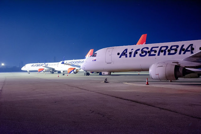 Air Serbia takes delivery of fourth E195, more jets to come