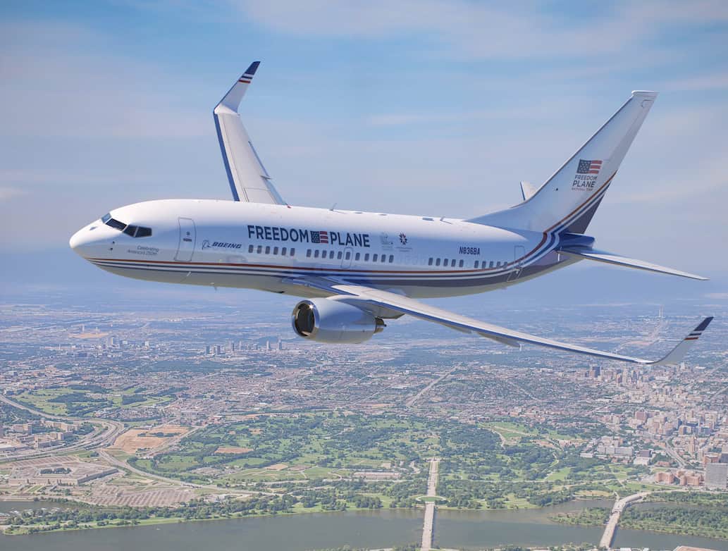 Freedom Plane Takes America’s Founding Documents On A Historic Flight For The Nation’s 250th Birthday