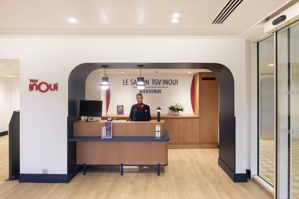 La Gare de l’Est inaugure un nouveau salon TGV Inoui